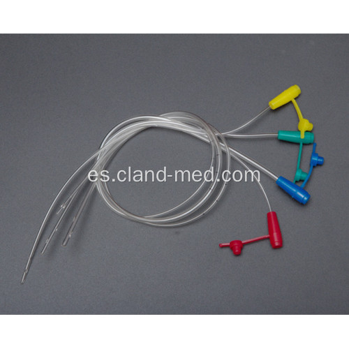 Conector de tubo de alimentación infantil desechable de PVC de grado médico